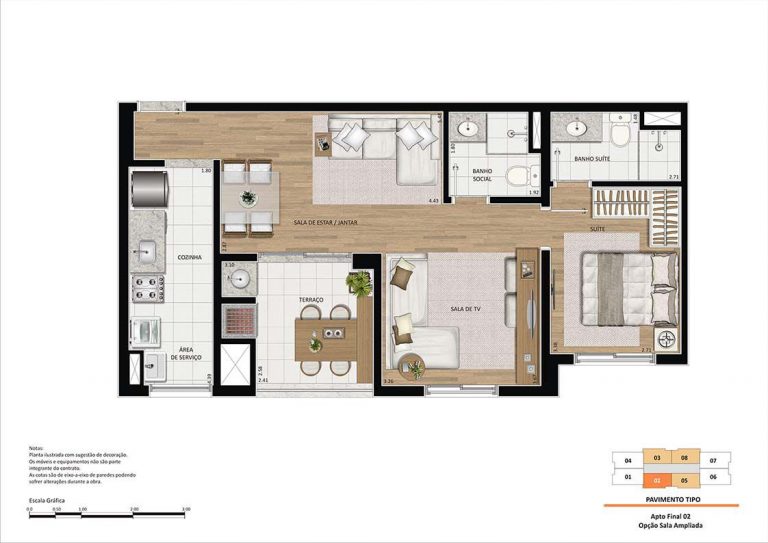 PENHA 60m² a 72m² 2 a 3 DORMITÓRIOS 1 A 2 VAGAS