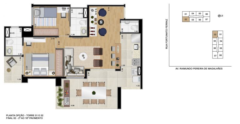 VILA ANASTÁCIO 62-79m² 2 A 3 DORMS 1 SUÍTE 1 A 2 VAGASvagas