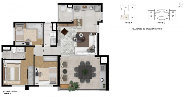 LIMÃO 54-90 M² 2 E 3 DORMITÓRIOS  C/SUÍTE