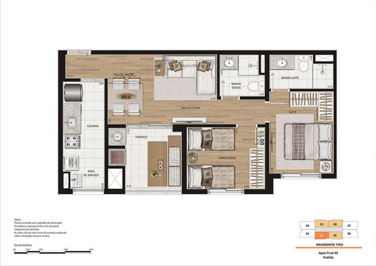 PENHA 60m² a 72m² 2 a 3 DORMITÓRIOS 1 A 2 VAGAS