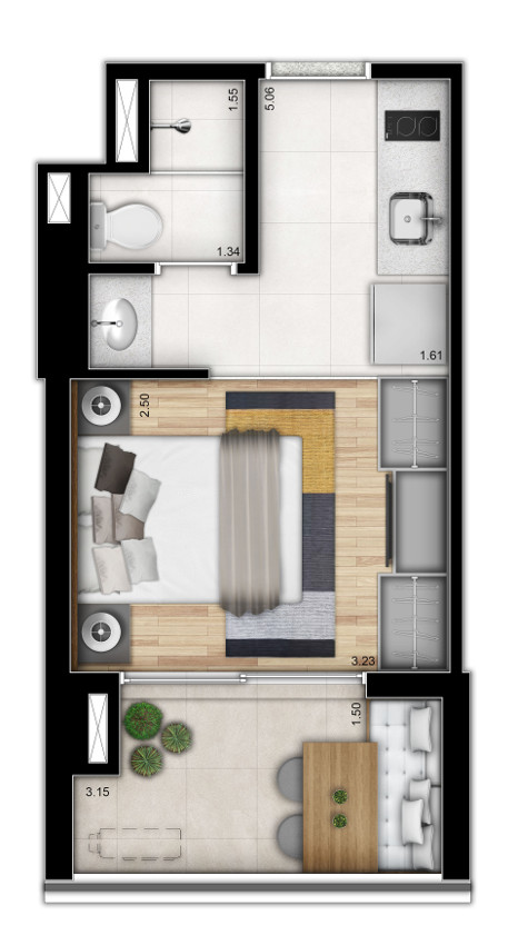 BELA VISTA 23-90 M2