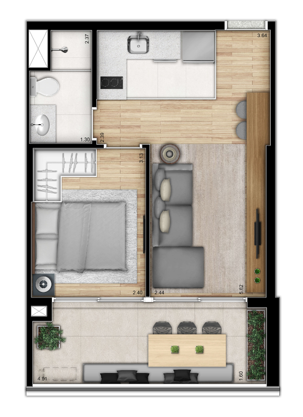 BELA VISTA 23-90 M2