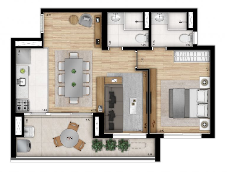 BELA VISTA 23-90 M2