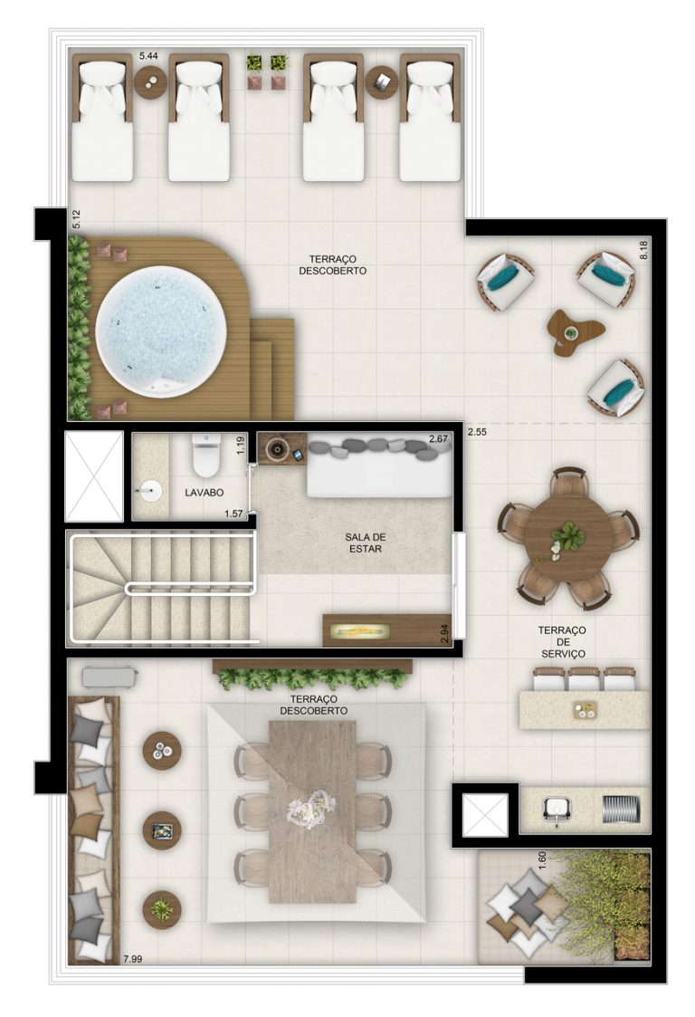 BROOKLIN 69-103m² 2 A 3 DORMS C/SUÍTE 1 A 2 vagas