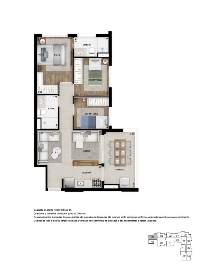 TATUAPÉ 55-85m² 2 A 3 DORMS C/SUÍTE 1 A 2 VAGAS