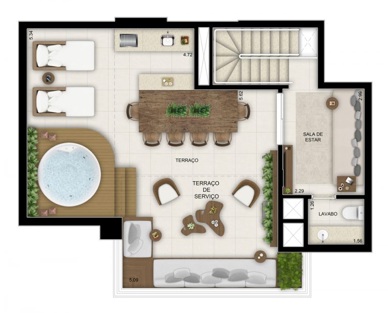 BROOKLIN 69-103m² 2 A 3 DORMS C/SUÍTE 1 A 2 vagas