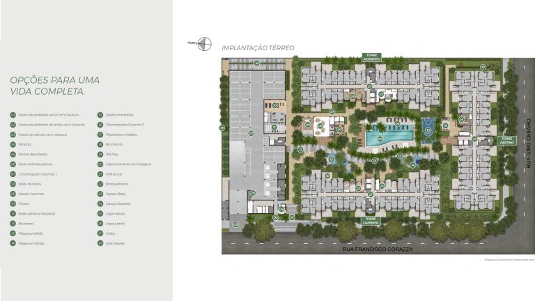 PARQUE RESIDENCIAL DA LAPA 50-62m² 2 A 3 DORMS C/SUÍTE