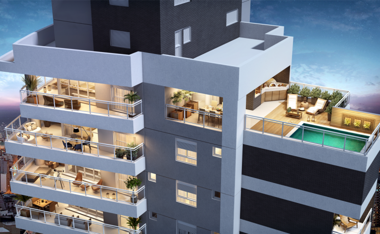 ACLIMAÇÃO 254-443m² 4 suítes 4 a 6 vagas