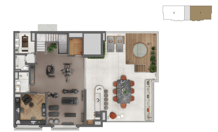 CAMPO BELO 166m² 3 DORMS 3 SUÍTES 2 OU 3 VAGAS