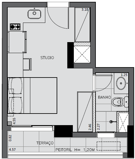 IPIRANGA 25-35m²