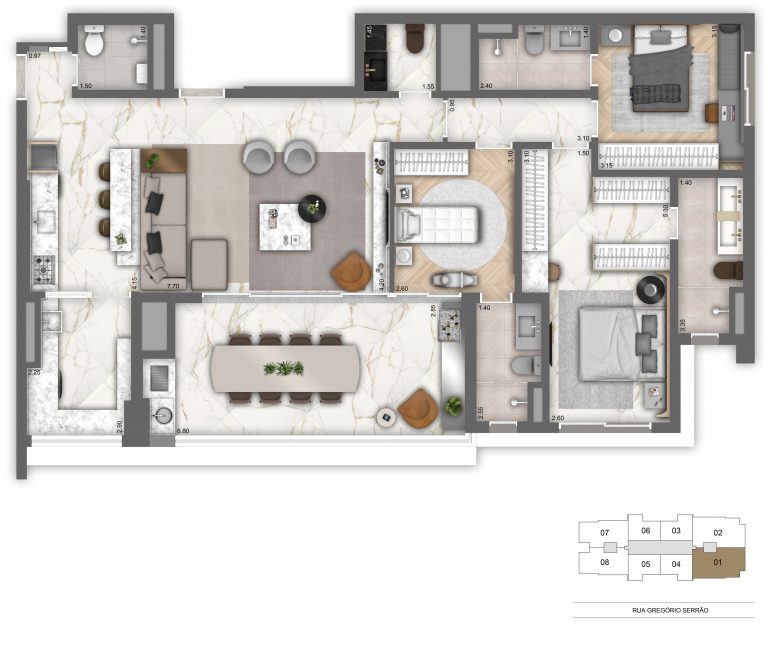 VILA MARIANA 65-131 M² 1 ou 2 VAGAS