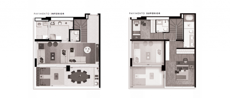 PINHEIROS 1 E 2 Dormitórios  29 M² A 130 M² MIXED USE Destaque