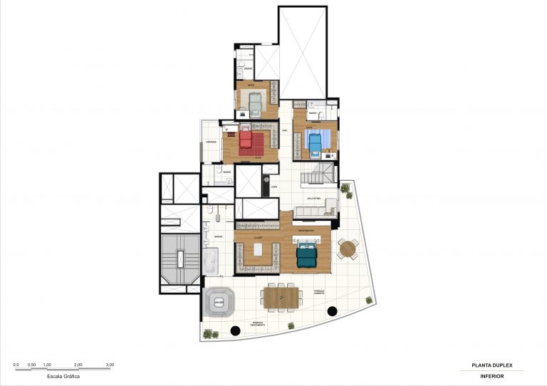 ACLIMAÇÃO 254-443m² 4 suítes 4 a 6 vagas