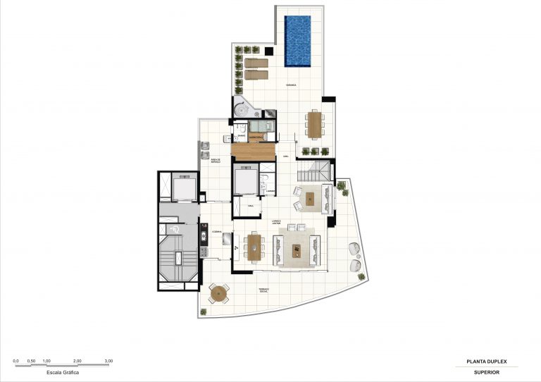 ACLIMAÇÃO 254-443m² 4 suítes 4 a 6 vagas