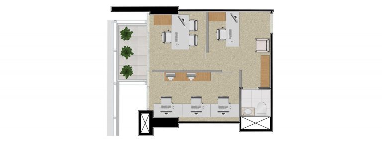 VILA OLIMPIA 1 E 2 Dormitórios 30-121 m²