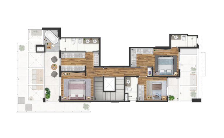 PERDIZES 135-219 m² 3 dormitórios