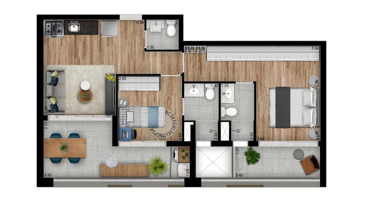 PERDIZES Studio 23M² – 1, 2 e 3 dorms 69-99 M²