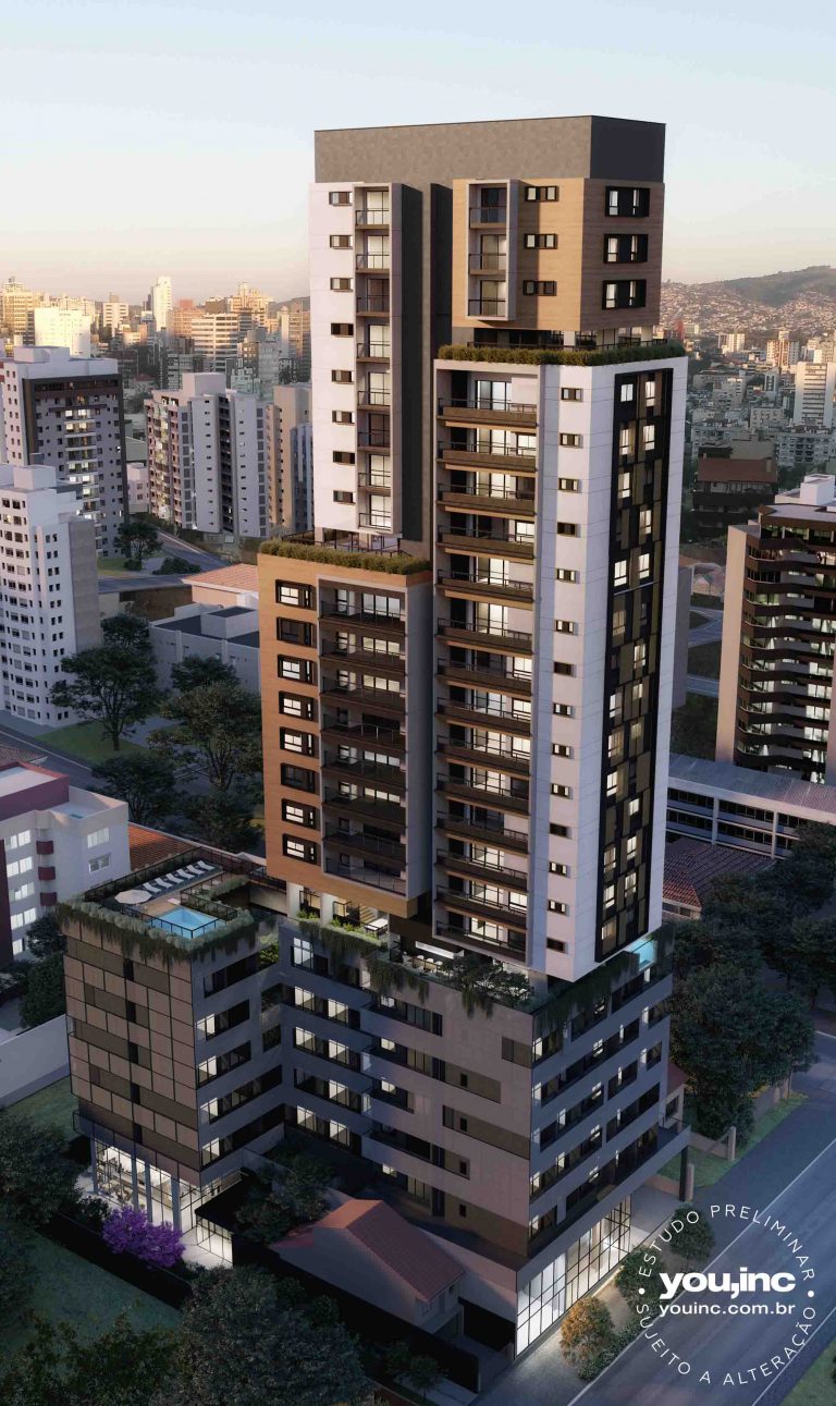 PINHEIROS STUDIOS DE 23M²,  69-96 M², 1, 2 E 3 DORMS.