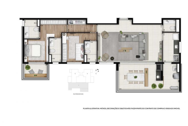 JARDIM DA SAÚDE 95 E 120 M² 1 a 3 suítes 2 vagas de garagem