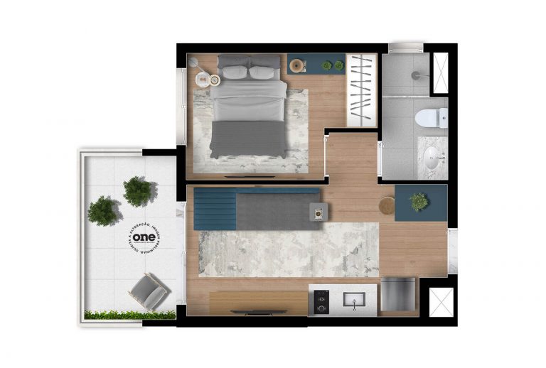 VILA MARIANA STUDIOS 1 e 2 DORMS 27, 34 e 50 M²