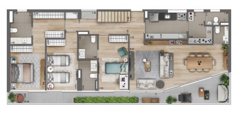 VILA MADALENA 150m²