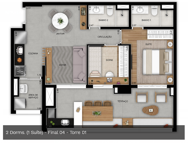 VILA PRUDENTE STUDIOS | 2 E 3 DORMS – 1 SUÍTE | 3 SUÍTES