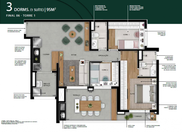 VILA PRUDENTE STUDIOS | 2 E 3 DORMS – 1 SUÍTE | 3 SUÍTES