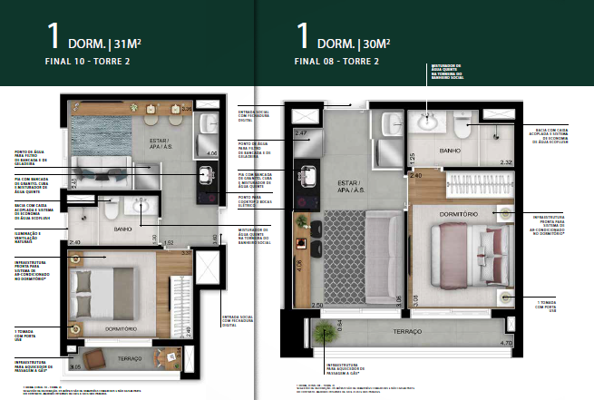 VILA PRUDENTE STUDIOS | 2 E 3 DORMS – 1 SUÍTE | 3 SUÍTES