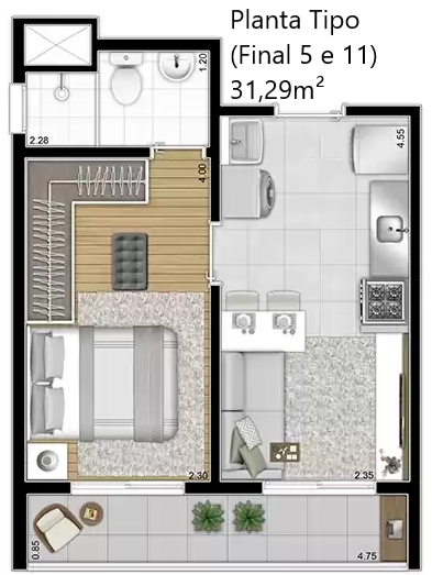 PENHA 27-37 M²