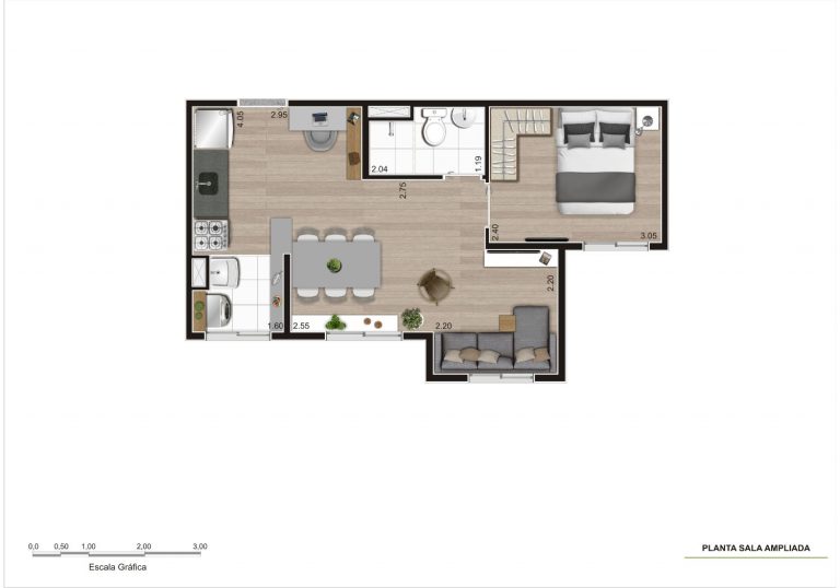 TUCURUVI 32-35 M²